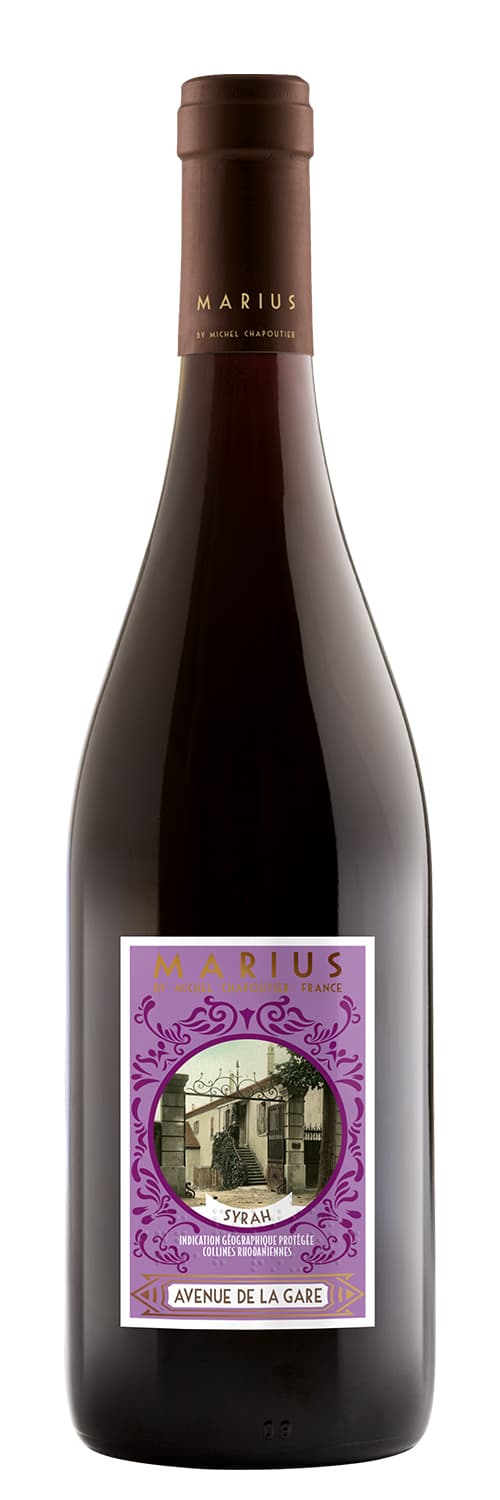 Chapoutier Marius Syrah Avenue de la Gare 75cl