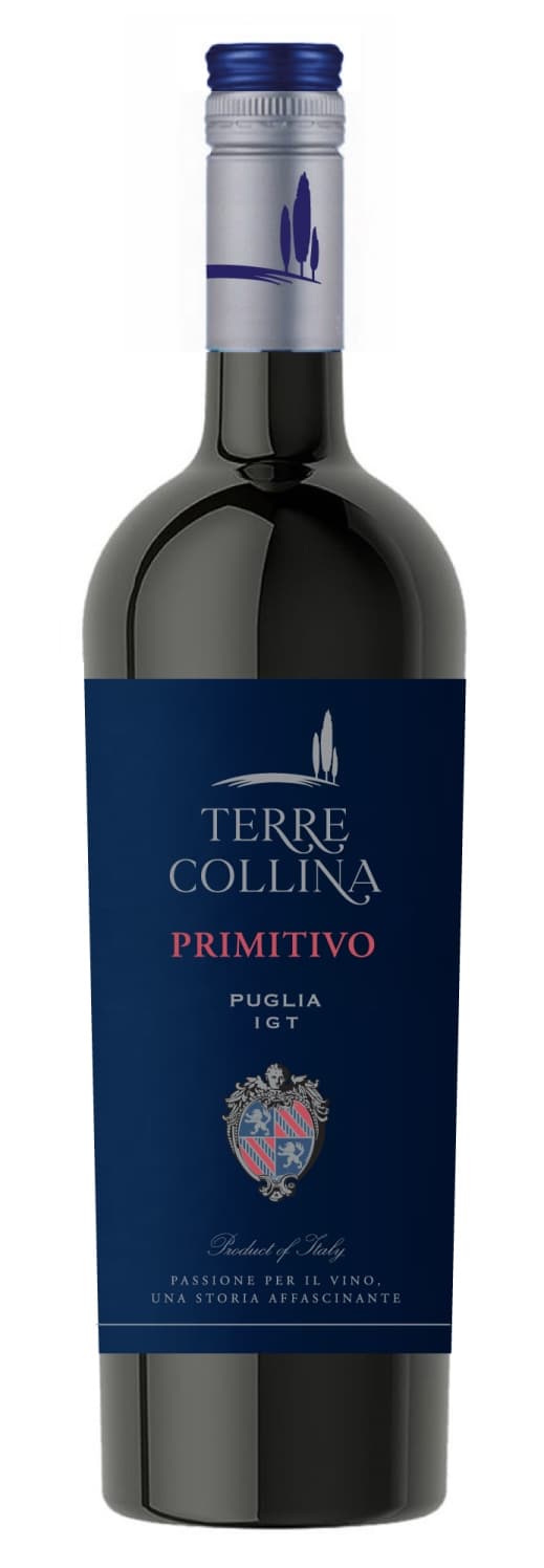 Terre Collina Primitivo Puglia 75cl