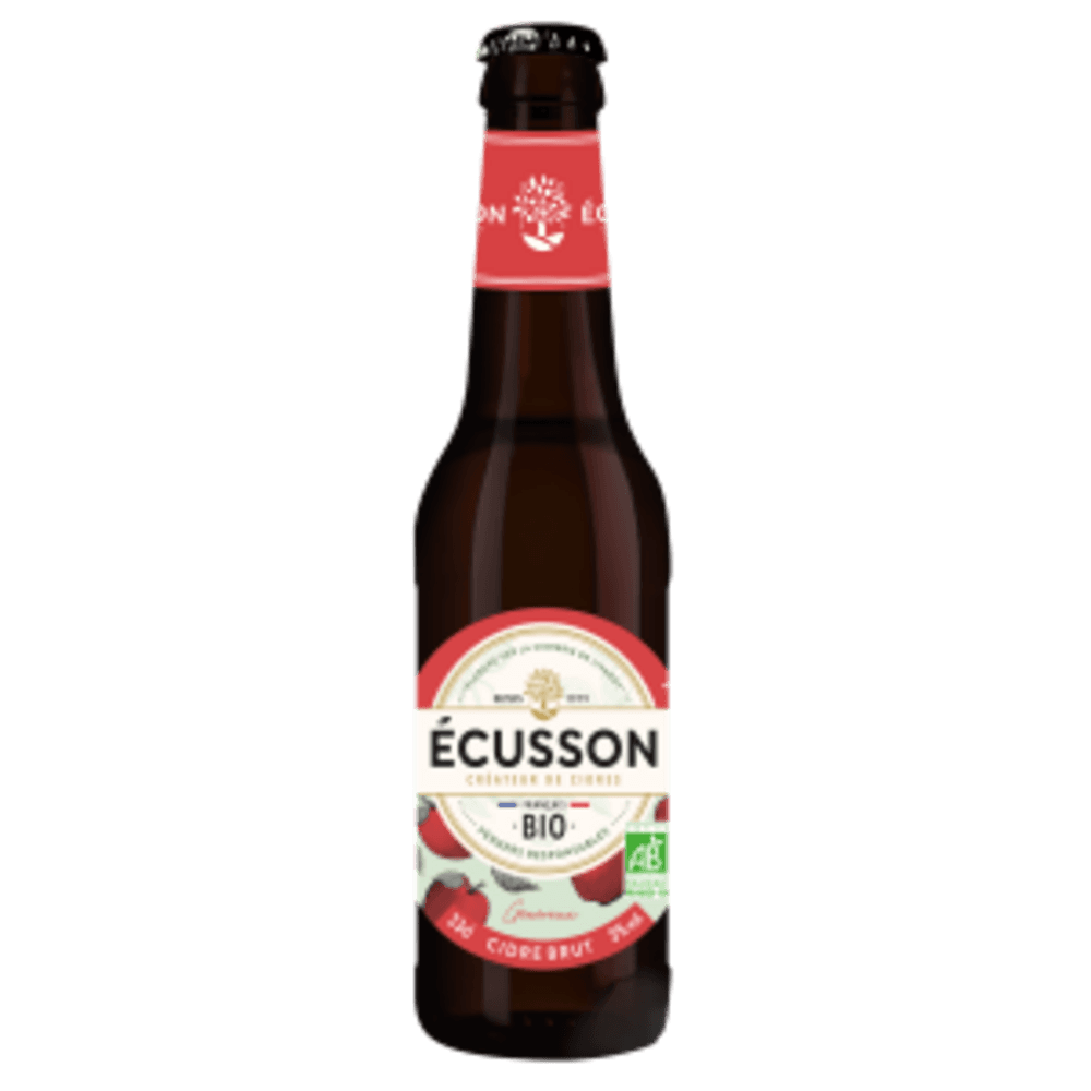 Ecusson Cidre Bio Brut