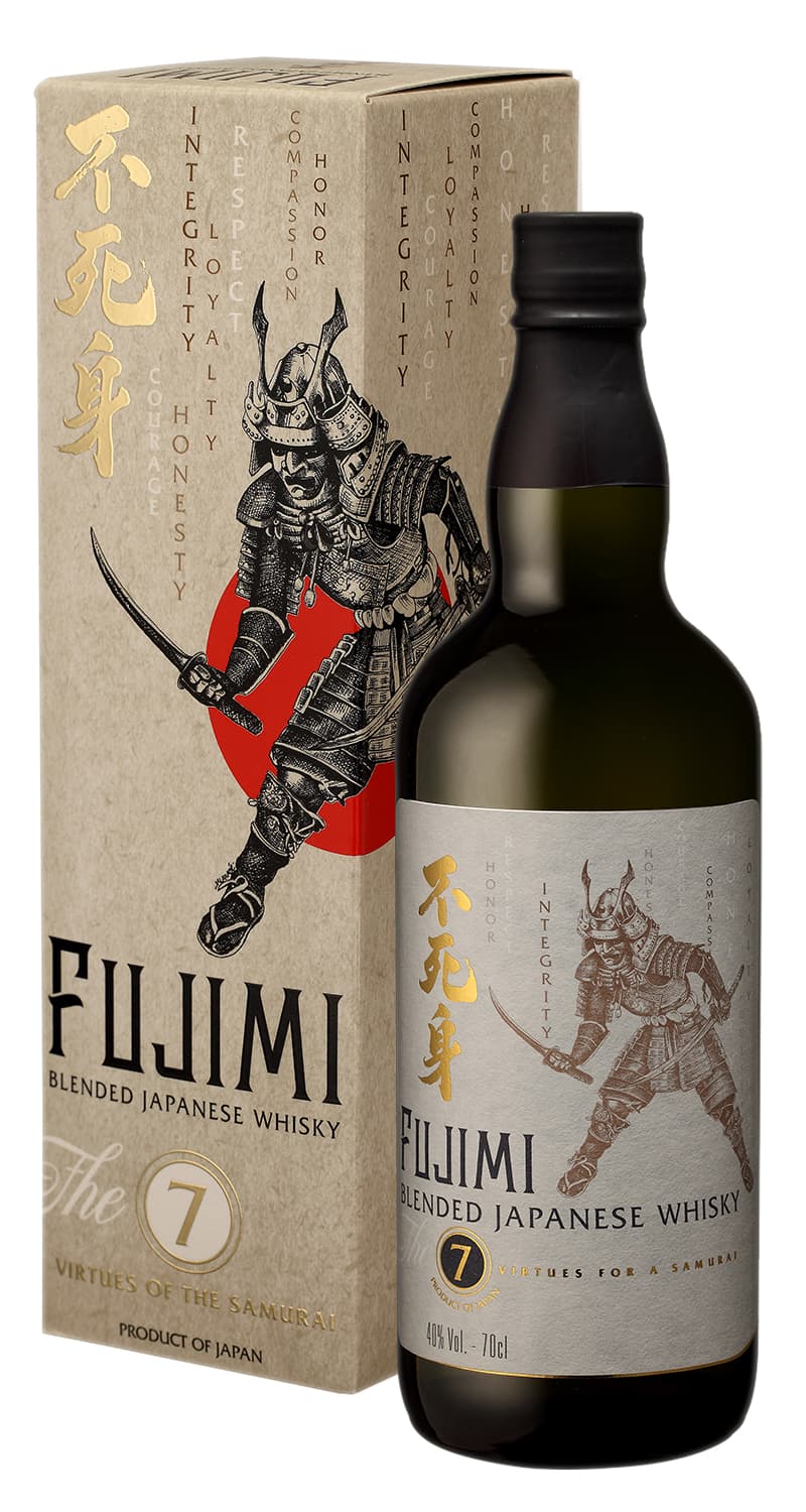 Fujimi Blended Japanese Whisky 70cl giftbox