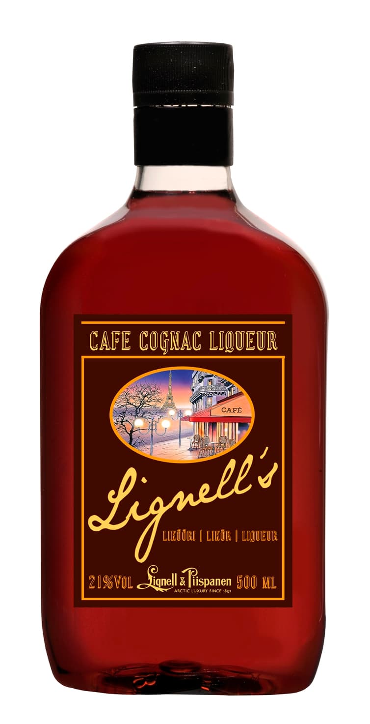 Lignell's Cafe Cognac Liqueur 50cl PET