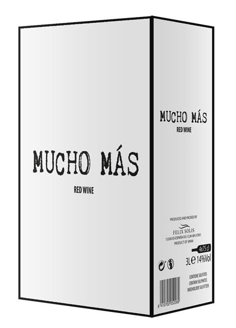 Mucho Mas Red BIB