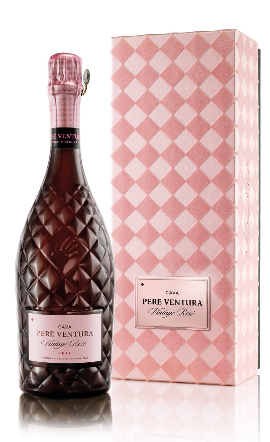 Pere Ventura Vintage Rose Gran Reserva Cava 75cl giftbox